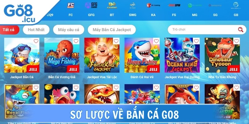 Bắn cá Go8 cho bạn đắm mình trong không gian đại dương rộng lớn
