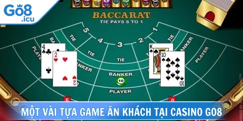 Baccarat là trò chơi sòng bạc có nhiều phòng chơi với mức cược khác nhau