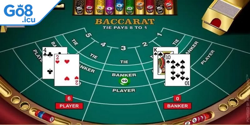 Baccarat là trò chơi sòng bạc có nhiều phòng chơi với mức cược khác nhau