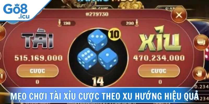 Mẹo chơi tài xỉu mà bạn cần biết là chọn thời điểm cược hợp lý