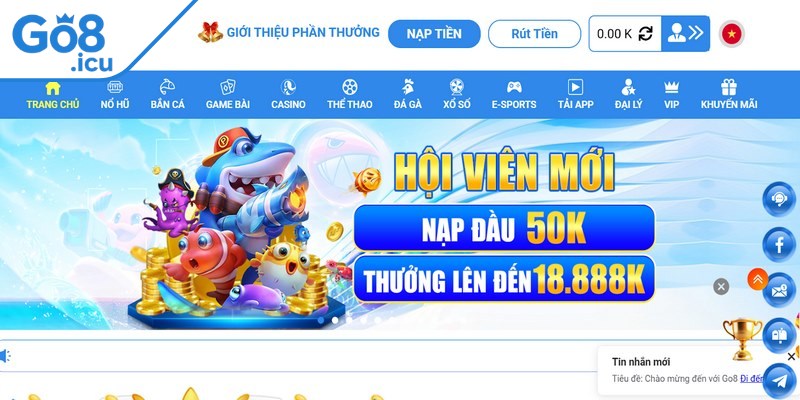Tải ứng dụng Go8 ngay hôm nay để tận hưởng được các tính năng đặc biệt 